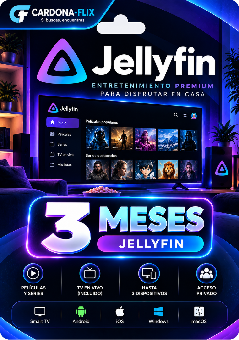 JELLIFYN - 3 MESES