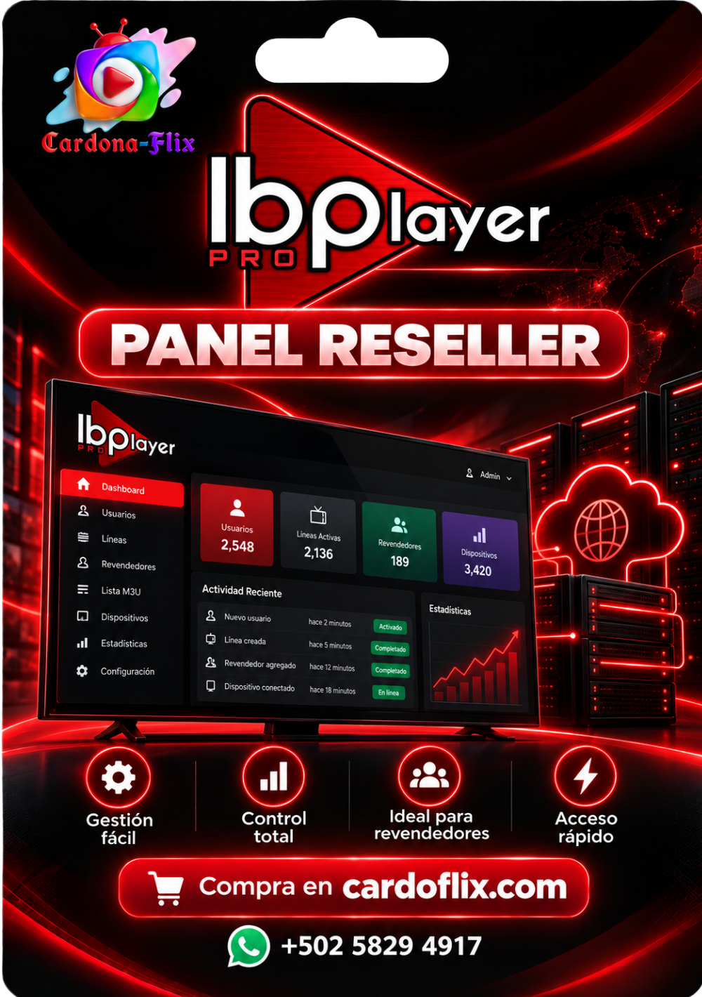 PANEL IBO PLAYER